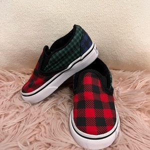 Toddler Plaid Vans